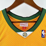 07/08 Thunder DUR ANT # 35 YellowＲetro Edition Top Quality Hot Pressing NBA Jersey