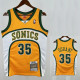 07/08 Thunder DUR ANT # 35 YellowＲetro Edition Top Quality Hot Pressing NBA Jersey