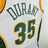 07/08 Thunder DUR ANT # 35 WhiteＲetro Edition Top Quality Hot Pressing NBA Jersey