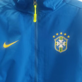 2014 Brazil Blue Appearance windbreaker