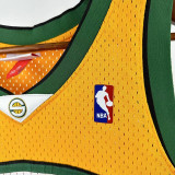 07/08 Thunder DUR ANT # 35 YellowＲetro Edition Top Quality Hot Pressing NBA Jersey