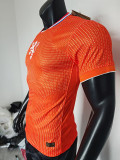 25/26  Netherlands Home Player Version Soccer Jersey