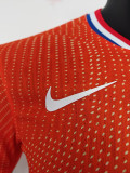 25/26  Netherlands Home Player Version Soccer Jersey