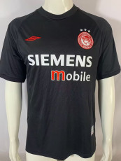 2004/2005 Olympiacos Black Retro Soccer Jersey (奥林匹亚科）