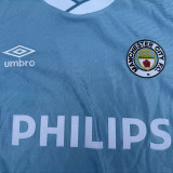 1986/1987 Man City Home Retro Soccer Jersey