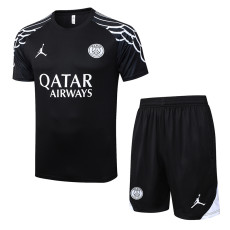 25/26 PSG Jordan Edition Black inkjet Training Short Suit #D25187