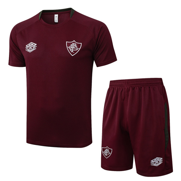 25/26 Fluminense Maroon Training Short Suit#D25179