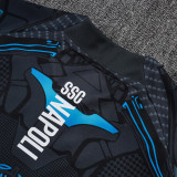 25/26 Napoli Black Inkjet Jacket Tracksuit#A2583