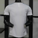 25/26 Newcastle Retro Edition White Player Version Soccer Jersey