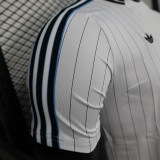 25/26 Newcastle Retro Edition White Player Version Soccer Jersey