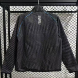 25/26 Napoli Black Embroidery windbreaker