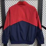 25/26 BAR Royal Blue &Red Embroidery Retro windbreaker