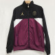 25/26 PSG Black & Maroon Embroidery windbreaker