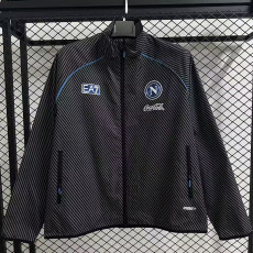 25/26 Napoli Black Embroidery windbreaker