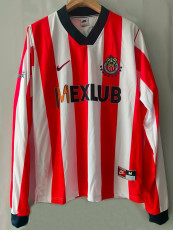 1996/1997 Chivas Home Long Sleeve Retro Soccer Jersey(长袖)
