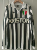 1984/1985 JUV Home Long Sleeve  Retro Soccer Jersey(长袖)