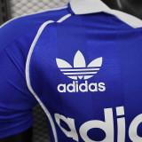 25/26Ｃlover Leisure Editio Blue Fans Soccer Jersey
