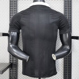 25/26Ｃlover Leisure Editio Black Fans Soccer Jersey