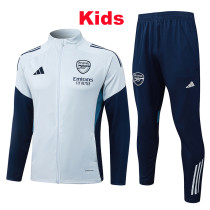 25/26 ARS Grey Blue Kids Jacket Tracksuit#E25166童装