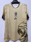 25/26 Brazil Special Edition Khaki Fans Soccer Jersey