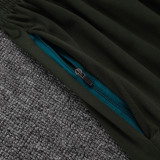 25/26 Fluminense Green Half Pull Tracksuit#B2594(半拉链)
