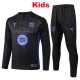 25/26 BAR Steel Seal Edition Black Kids Half Pull Tracksuit #E25165(半拉链、童装)