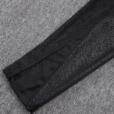 25/26 BAR Steel Seal Edition Black Kids Half Pull Tracksuit #E25165(半拉链、童装)