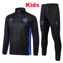 2526 BAR Black Steel Seal Kids Jacket Tracksuit #E25164(钢印款\童装)