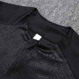 25/26 BAR Steel Seal Edition Black Kids Half Pull Tracksuit #E25165(半拉链、童装)