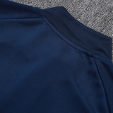 25/26 ARS Royal Blue (Grey sleeve)Kids Jacket Tracksuit#E25168童装