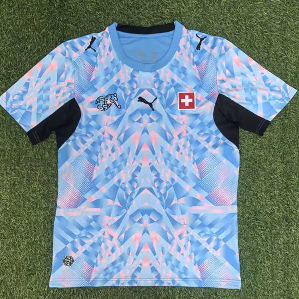 25/26 Switzerland Away Fans Soccer Jersey