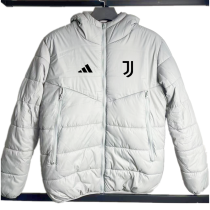 JUV Grey Hooded Cotton Coat 棉衣