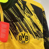 25/26 Dortmund Fluorescent Green&Yellow Double Sided Windbreaker (双面风衣)