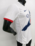 24/25 PSG Away Player Version Soccer Jersey(With stars)带一星