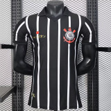 25/26 Corinthians Special Edition Black&White Player Version Fans Soccer Jersey