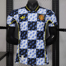 25/26 Man Utd Retro Special Edition Puzzle Player Version Soccer Jersey