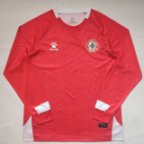25/26 Lebanese Red Long Sleeve Fans Soccer Jersey