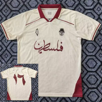 25/26 Palestine Arabic Special Edition Yellow &Red No#17 Fans Soccer Jersey(红领)