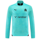 25/26 Marseille Green Half Pull Tracksuit  (半拉链)