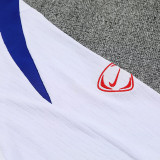 25/26 PSG White Half Pull Tracksuit (半拉链)