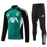 25/26 LIV Ｇreen Half Pull Tracksuit  (半拉链)