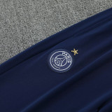 25/26 PSG Blue Ｇrid Half Pull Tracksuit (半拉链)
