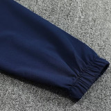 25/26 PSG Royal Blue Hooded Windbreaker Tracksuit