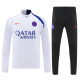 25/26 PSG White Half Pull Tracksuit (半拉链)