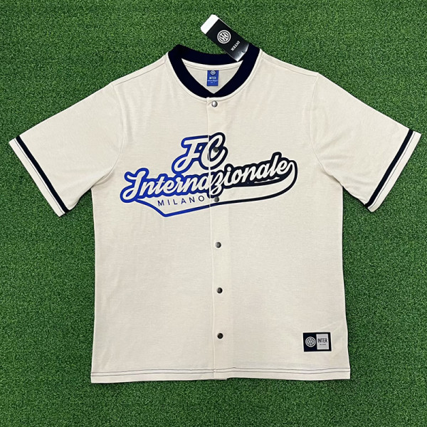 25/26 INT White Casusl Edition Madrid Baseball jersey