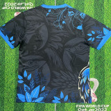 25/26 Brazil Eagle Special Edition Black Blue Fans Soccer Jersey