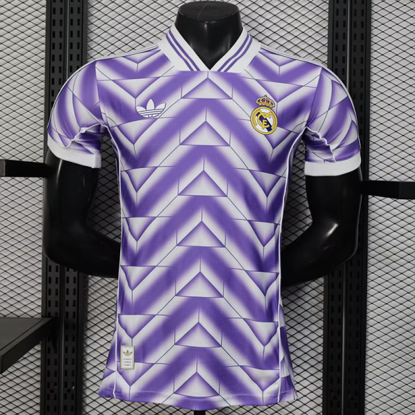 25/26 RMA Purple Puzzle Edition Player Version Soccer Jersey