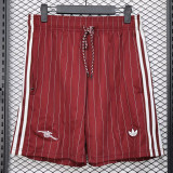 25/26 ARS Maroon Casual Player Version Shorts Pants