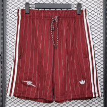 25/26 ARS Maroon Casual Player Version Shorts Pants