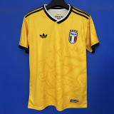 25/26 Italy Game Edition Yellow Fans Soccer Jersey